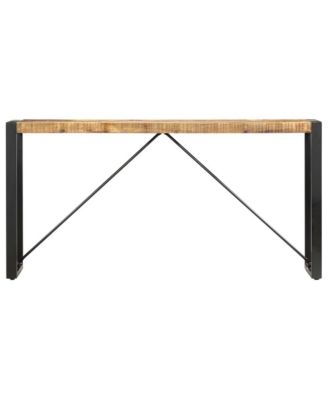 Console Table 59.1"x13.8"x29.9" Solid Mango Wood