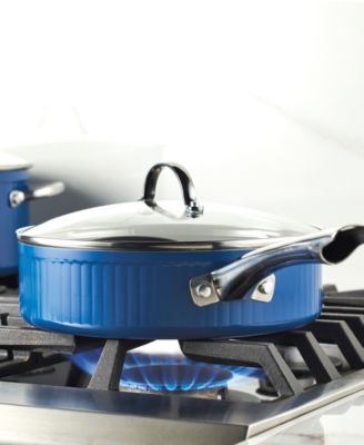 Style Aluminum Nonstick 3 Quart Cookware Saute Pan with Lid