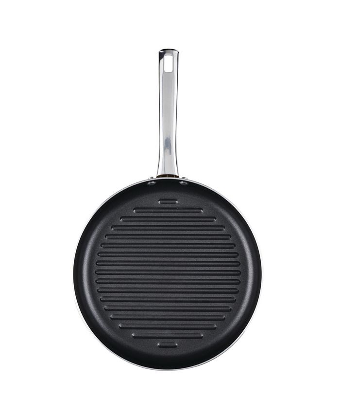 Farberware Style Aluminum Nonstick 11.25" Cookware Deep Round Grill Pan Macy's