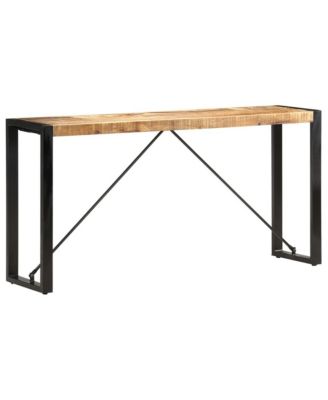 Console Table 59.1"x13.8"x29.9" Solid Mango Wood
