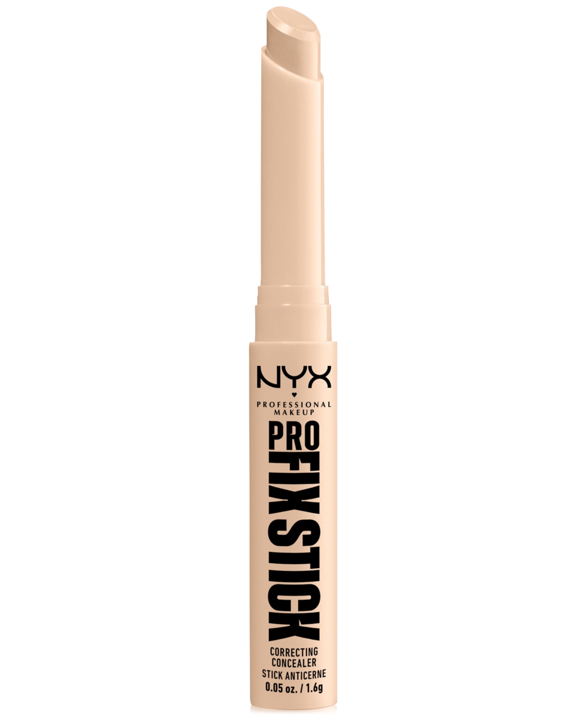 Nyx Professional Makeup Pro Fix Stick Correcting Concealer, 0.05 Oz. In Alabaster
