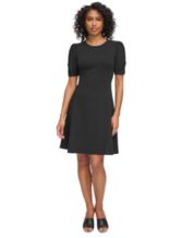 Macy's short sale sleeve dresses