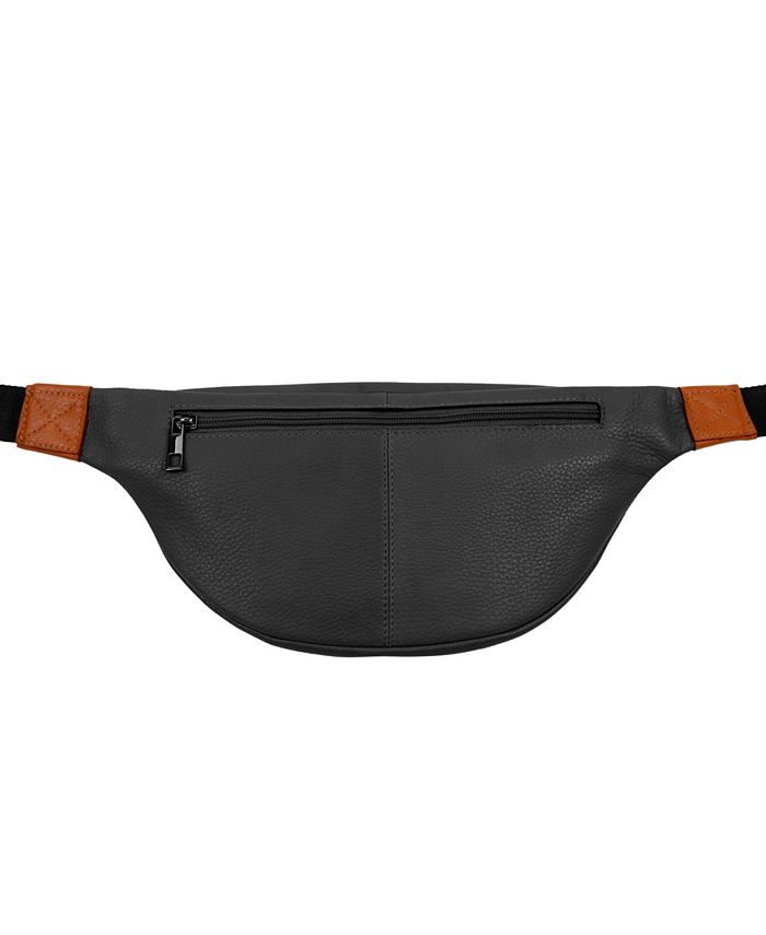 CHAMPS Onyx Leather Waist Pack Macy's