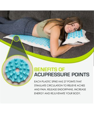Ki Acupressure Mat, Pillow and Carrier Bag Set