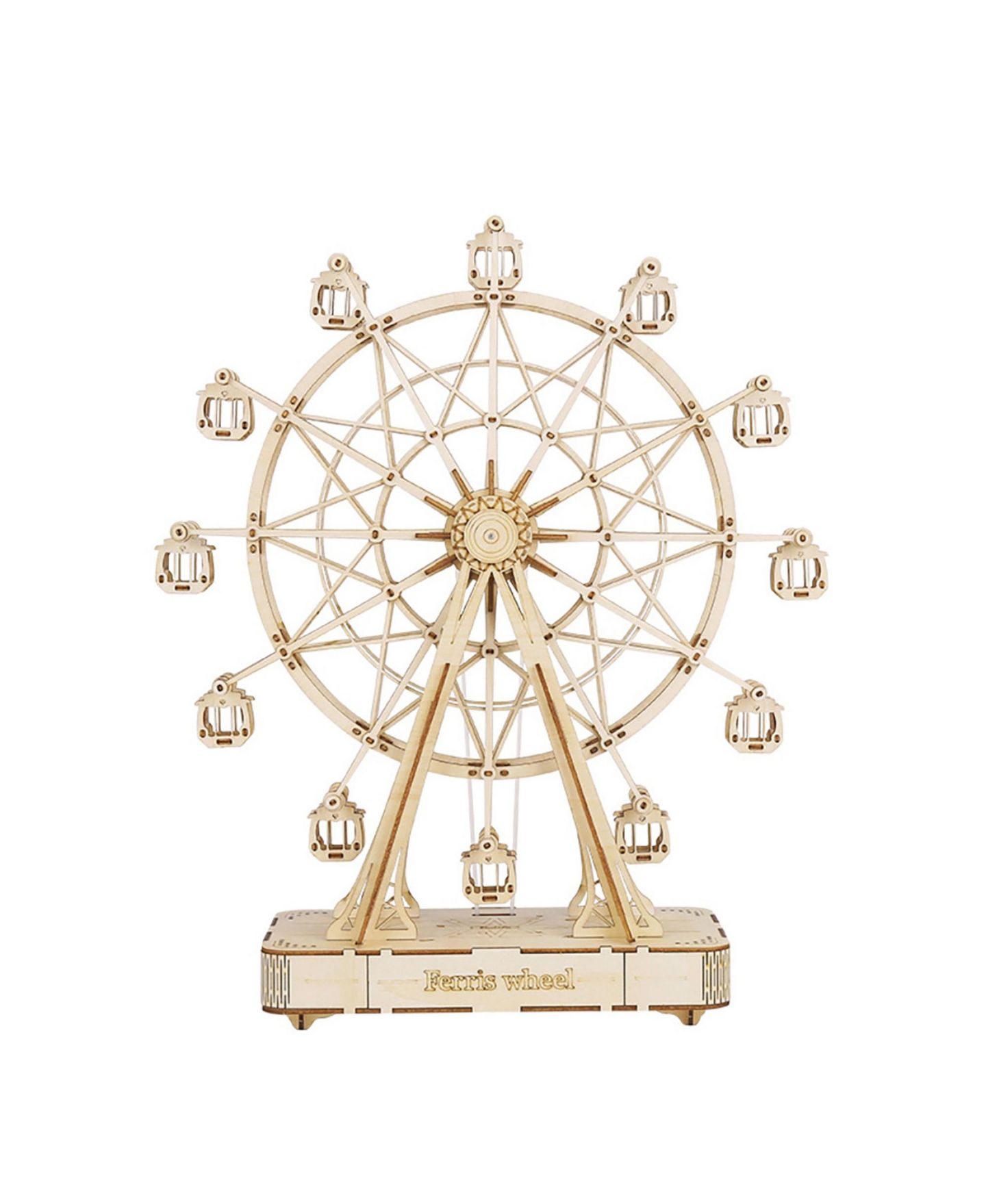 Детские конструкторы Flash Popup Ferris Wheel 232-Piece 3D Music Box Puzzle, Ages 14+ — фото 1
