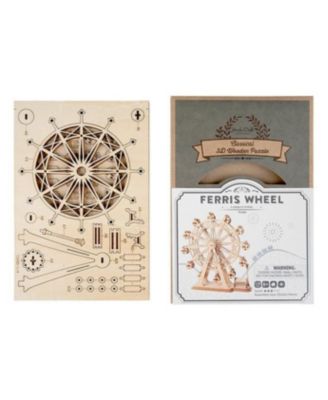 DIY 3D Wood Puzzle - Ferris Wheel - 120pcs