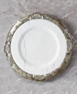 Keaton Serveware Embossed Charger Plates Set of 4