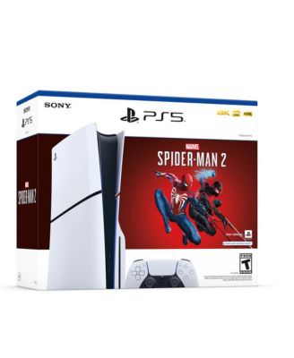 PlayStation 5 Slim Disc Console with Spiderman 2
