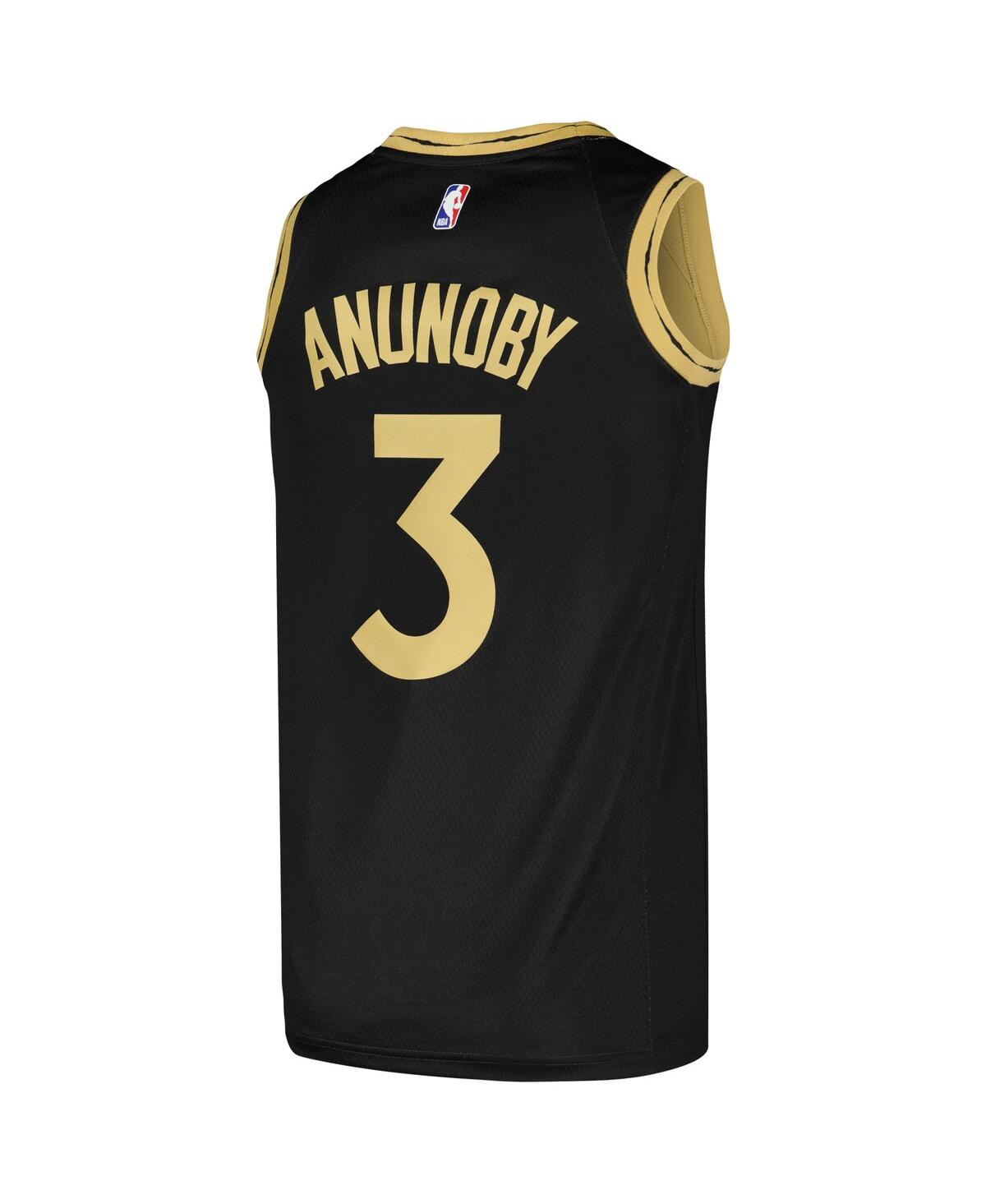 Men's Nike Og AnunobyToronto Raptors Swingman Player Jersey - City Edition - Black