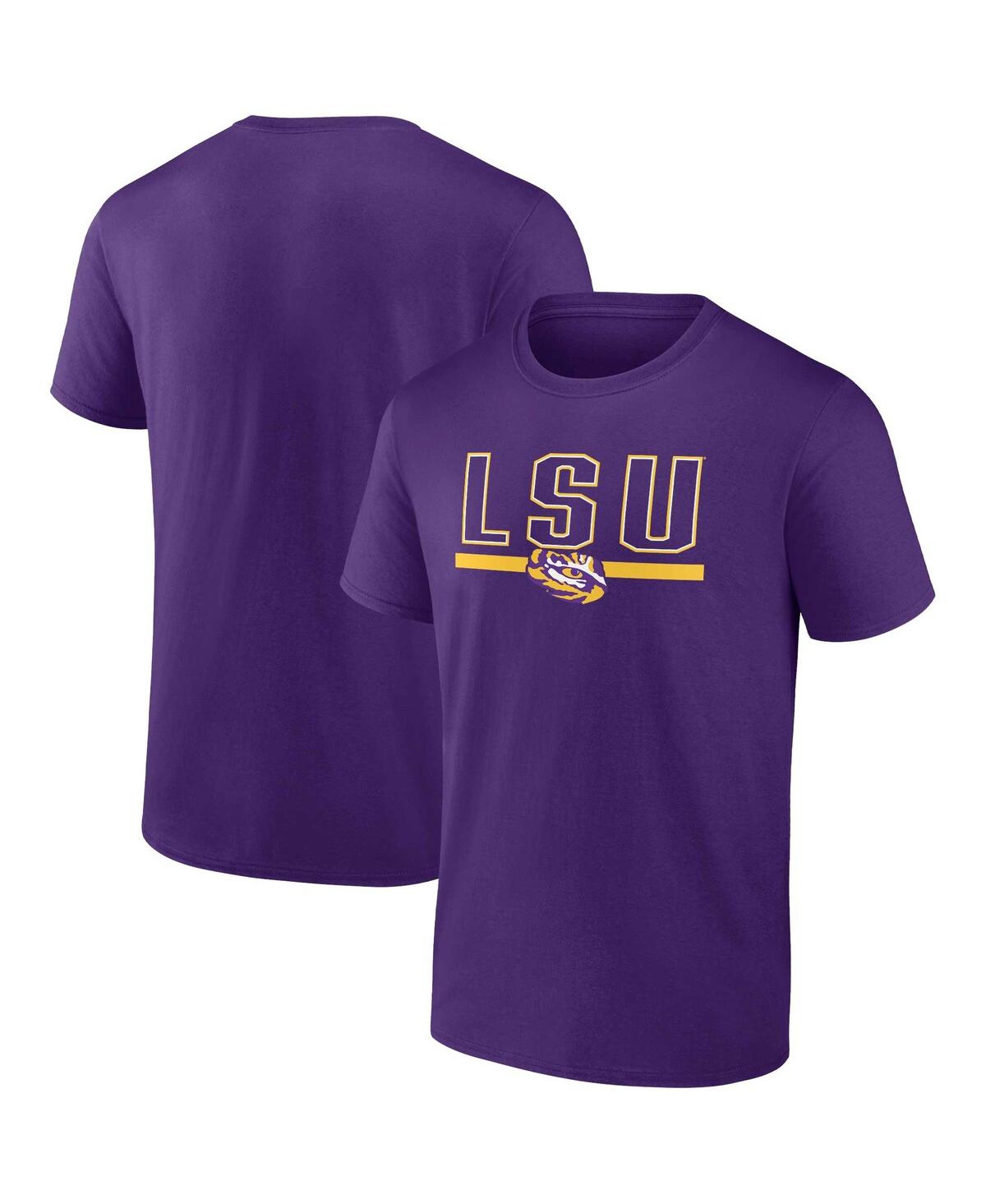 Men's Profile Purple Lsu Tigers Big and Tall Team T-shirt - Purple