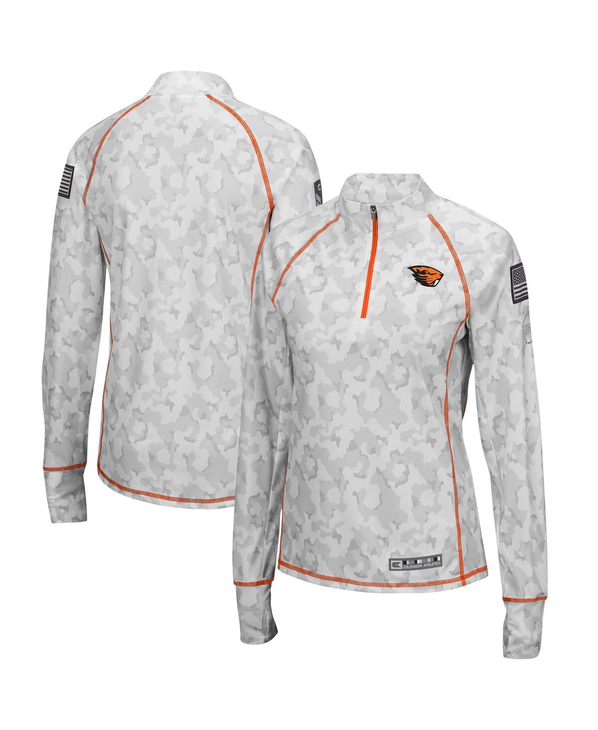 Colosseum Women's  Camo Distressed Oregon State Beavers Oht Military-inspired Appreciation Officer Ar