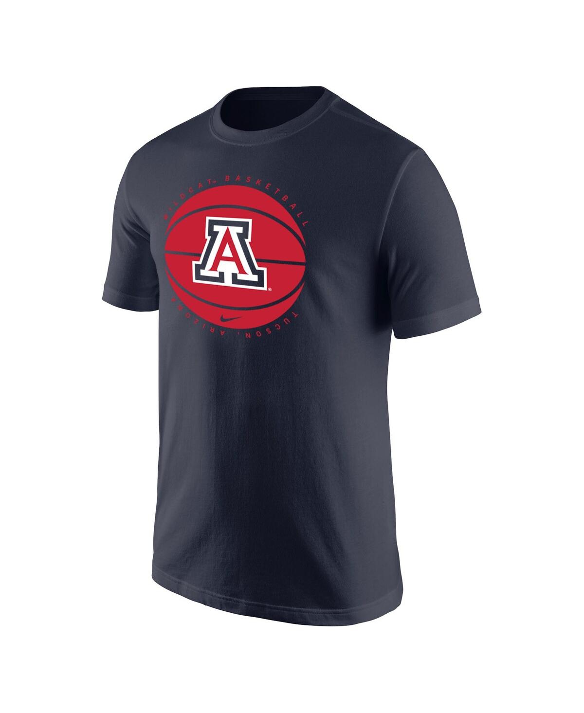 Men's NikeArizona Wildcats Basketball Logo T-shirt - Navy