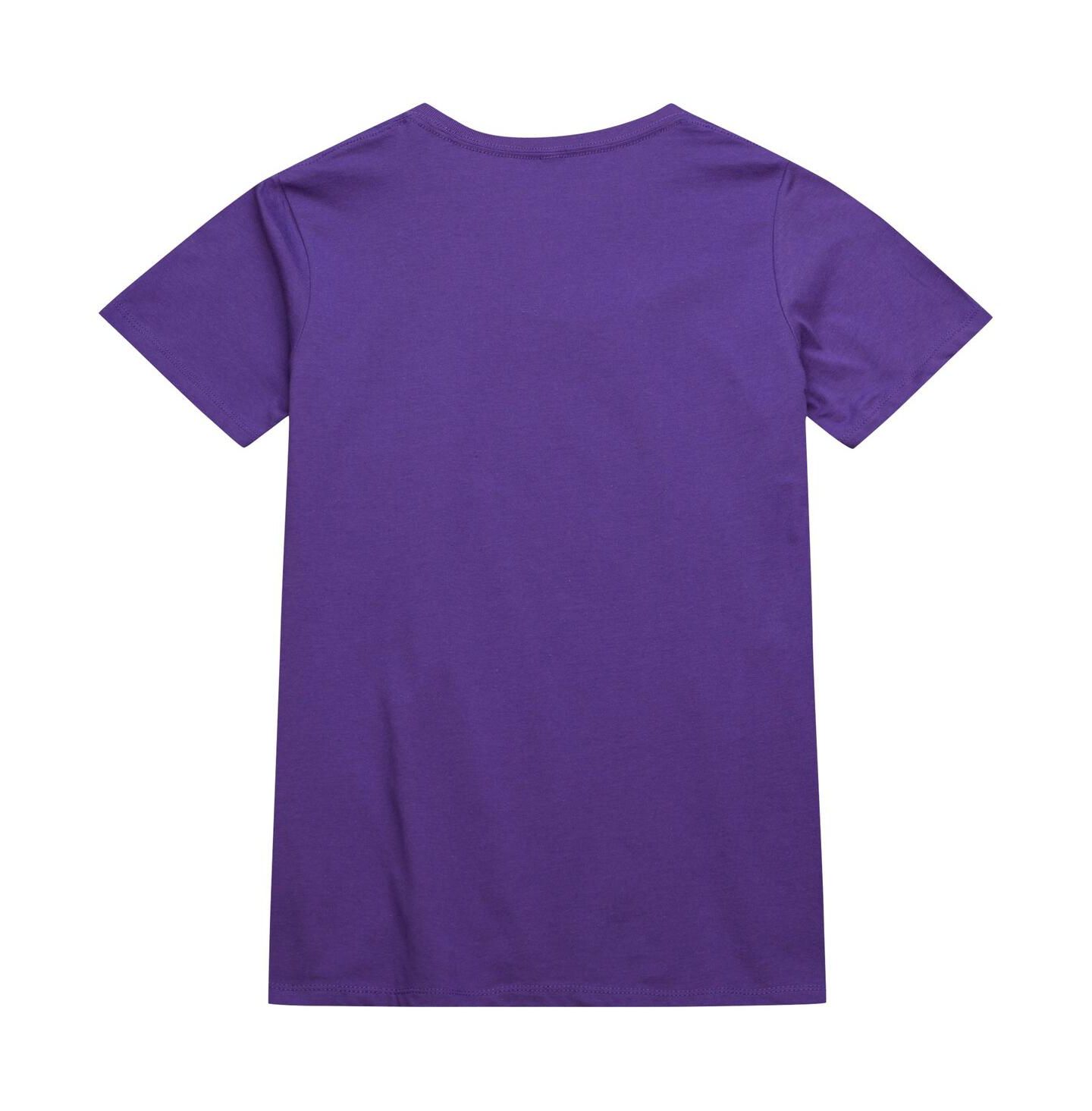 Футболка Mitchell & Ness Purple Toronto Raptors Hardwood Classics MVP Throwback Logo — фото 3