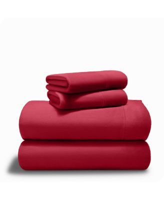 Microplush Fleece 4-Pc. Sheet Set, King