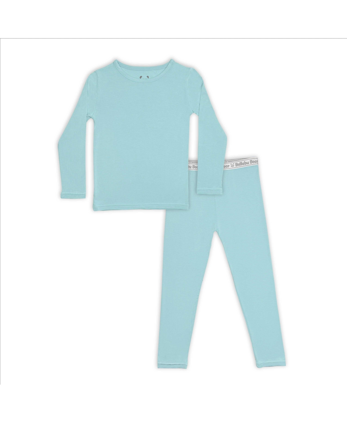 Bellabu Bear Kids' Toddler Unisex Adventure Blue Set Of 2 Piece Pajamas