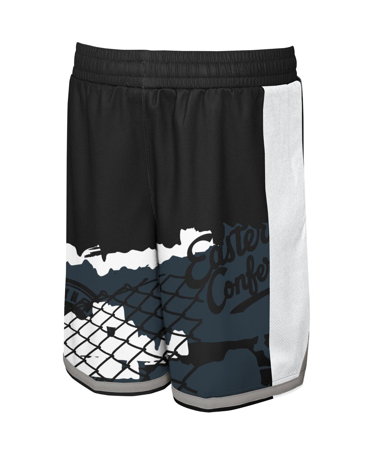 Shop Outerstuff Big Boys Black Brooklyn Nets Fade Away Shorts