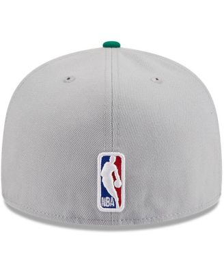 Men's Gray, Kelly Green Boston Celtics Tip-Off Two-Tone 59FIFTY Fitted Hat