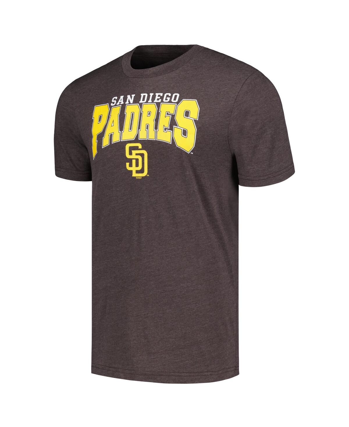 Men's Concepts Sport Brown San Diego Padres Meter T-shirt and Pants Sleep Set - Brown