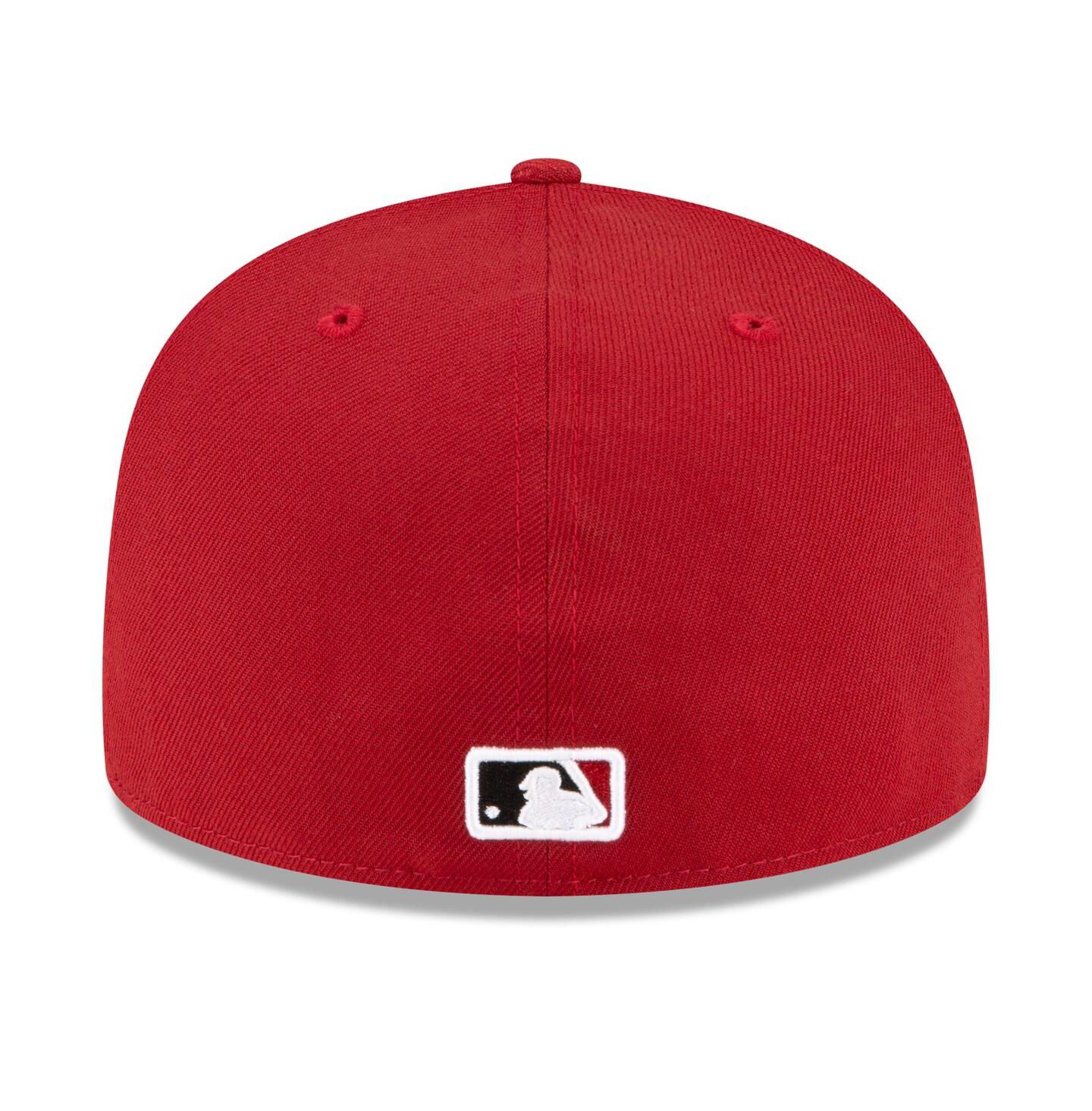 Мужская кепка New Era Red Arizona Diamondbacks Alternate Authentic Collection On-Field 59FIFTY Fitted Hat — фото 4