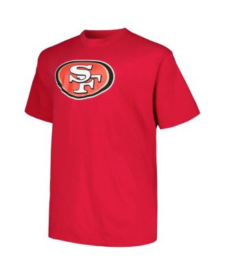 Men's Brock Purdy Scarlet San Francisco 49ers Big and Tall Player Name and Number T-shirt