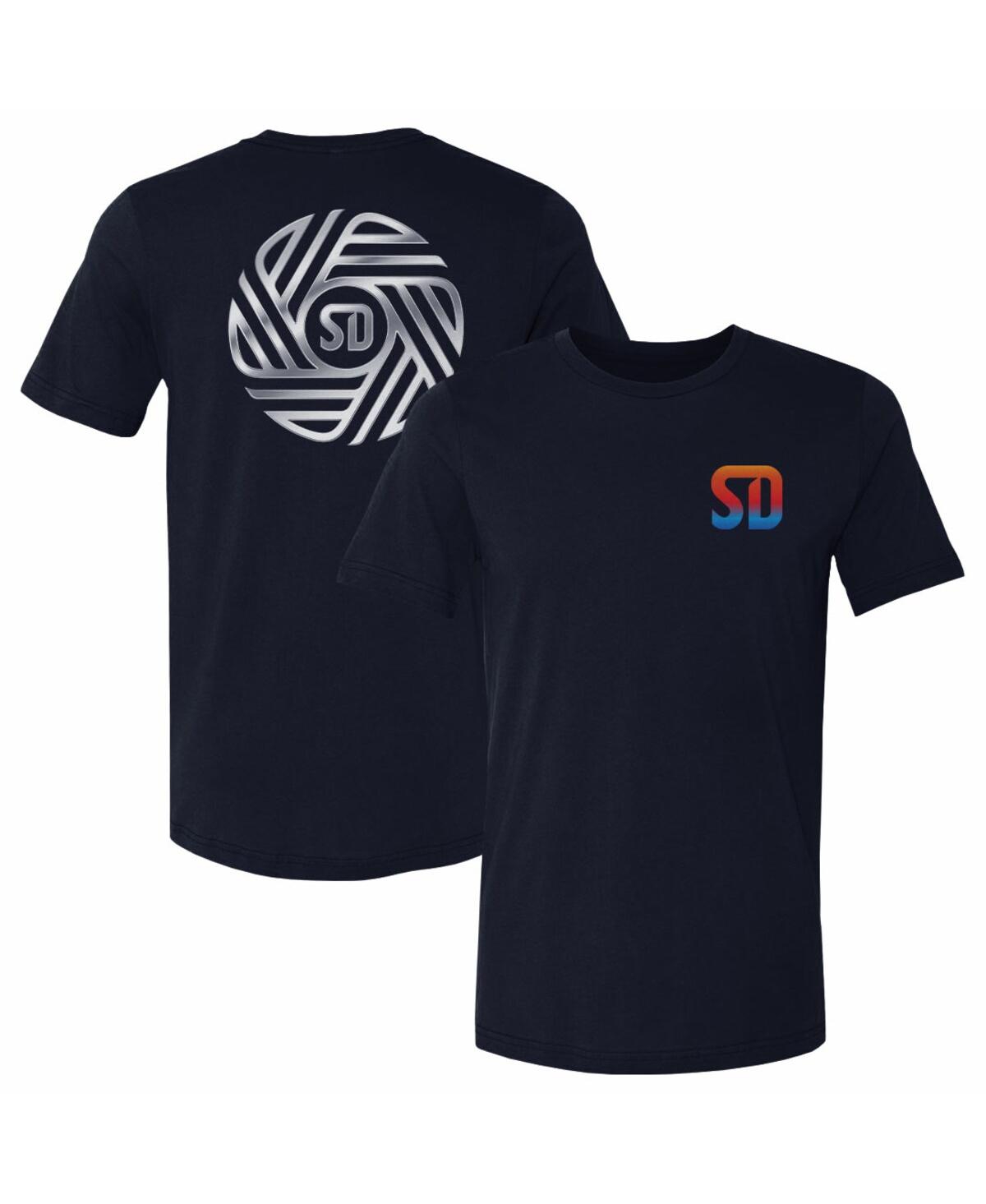 Men's 500 Level Navy San Diego Fc Flow T-shirt - Navy
