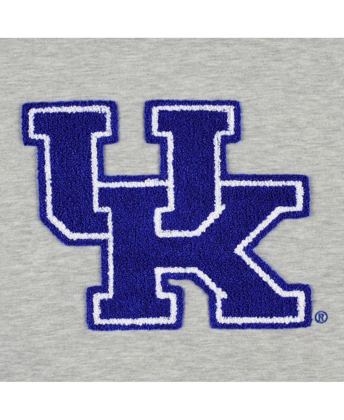 Women's Gameday CoutureKentucky Wildcats In It To Win It Sporty Mock Neck Pullover Sweatshirt - Ash