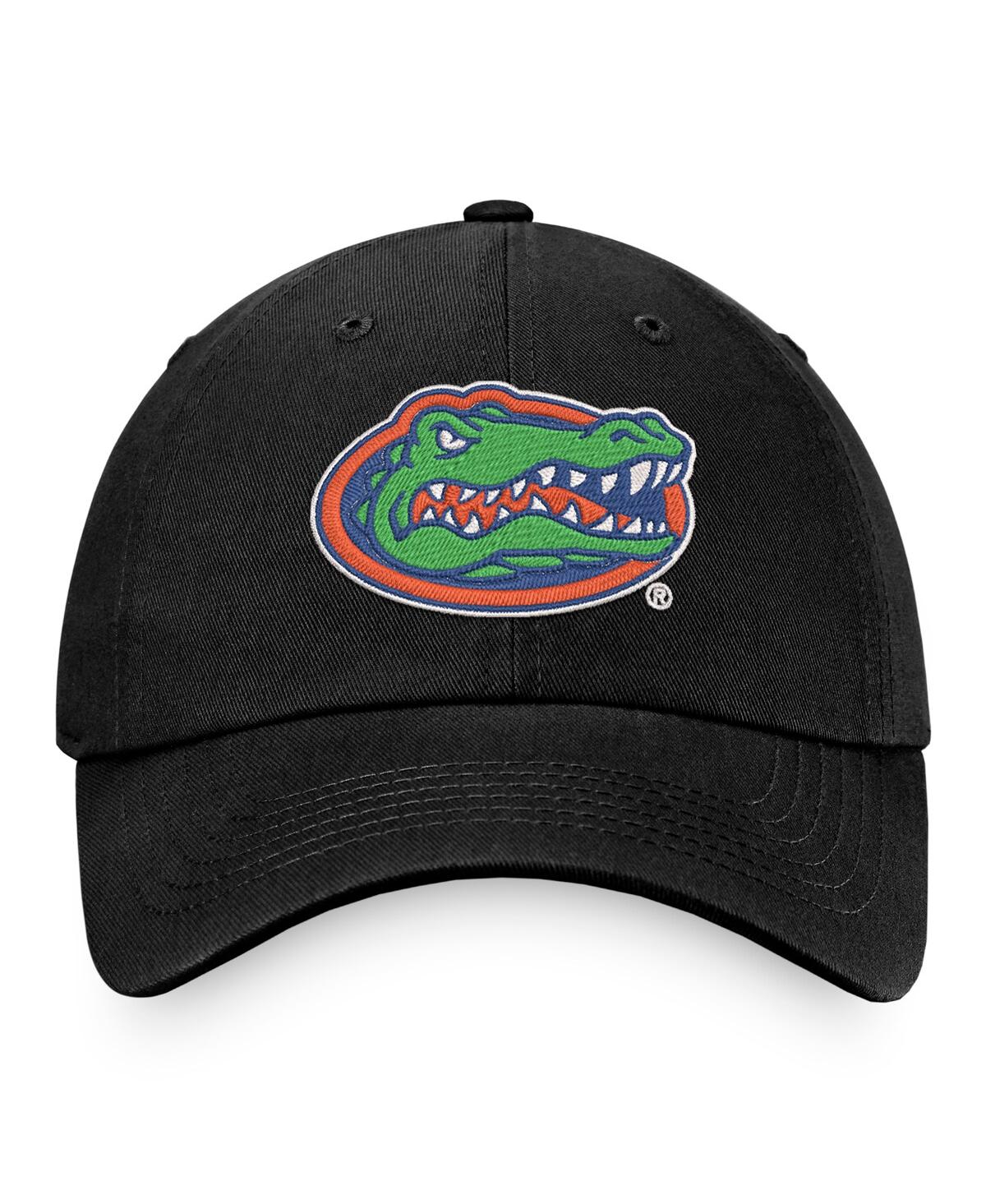 Shop Top Of The World Men's  Black Florida Gators Chase Adjustable Hat