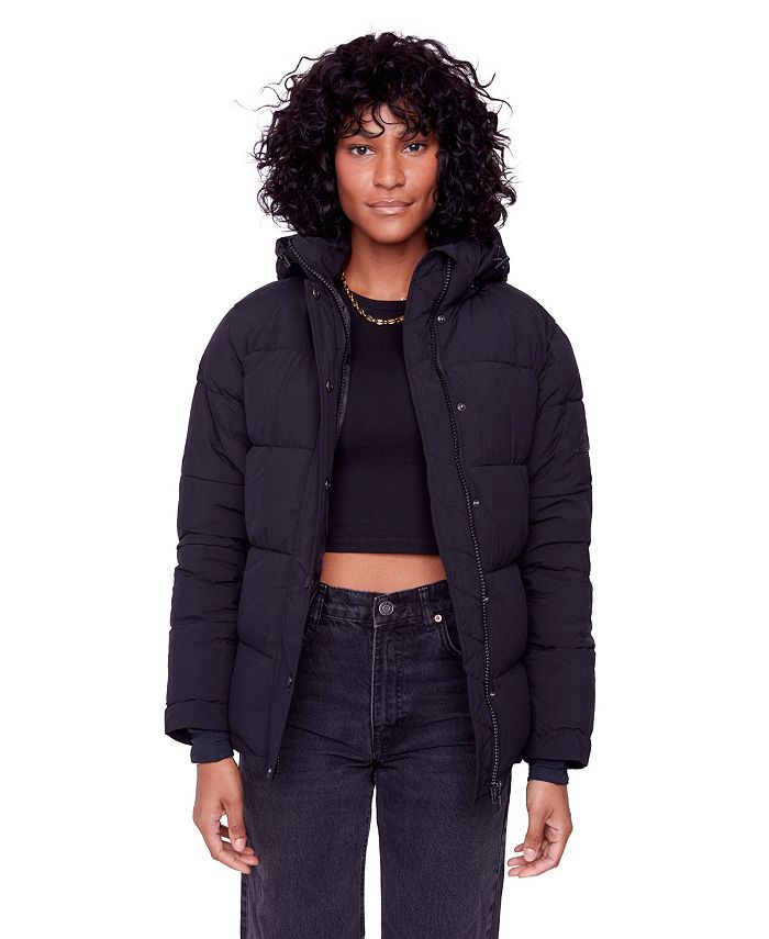 Short quilted cheap puffer jacket