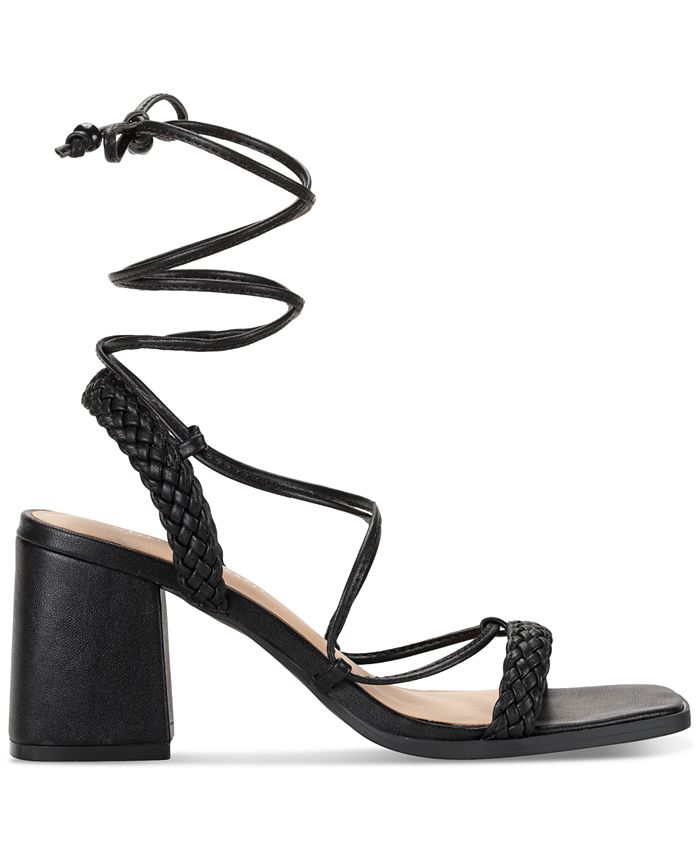 alana tie up geo heel sandals created for macy's