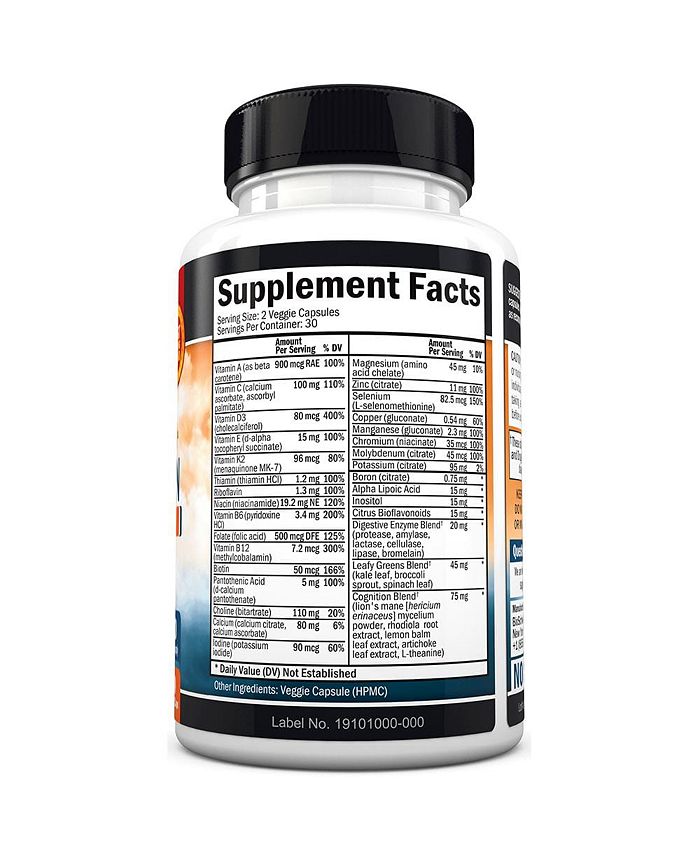 BioSchwartz Bio Schwartz Men's 50+ Multivitamin 60 Capsules Macy's