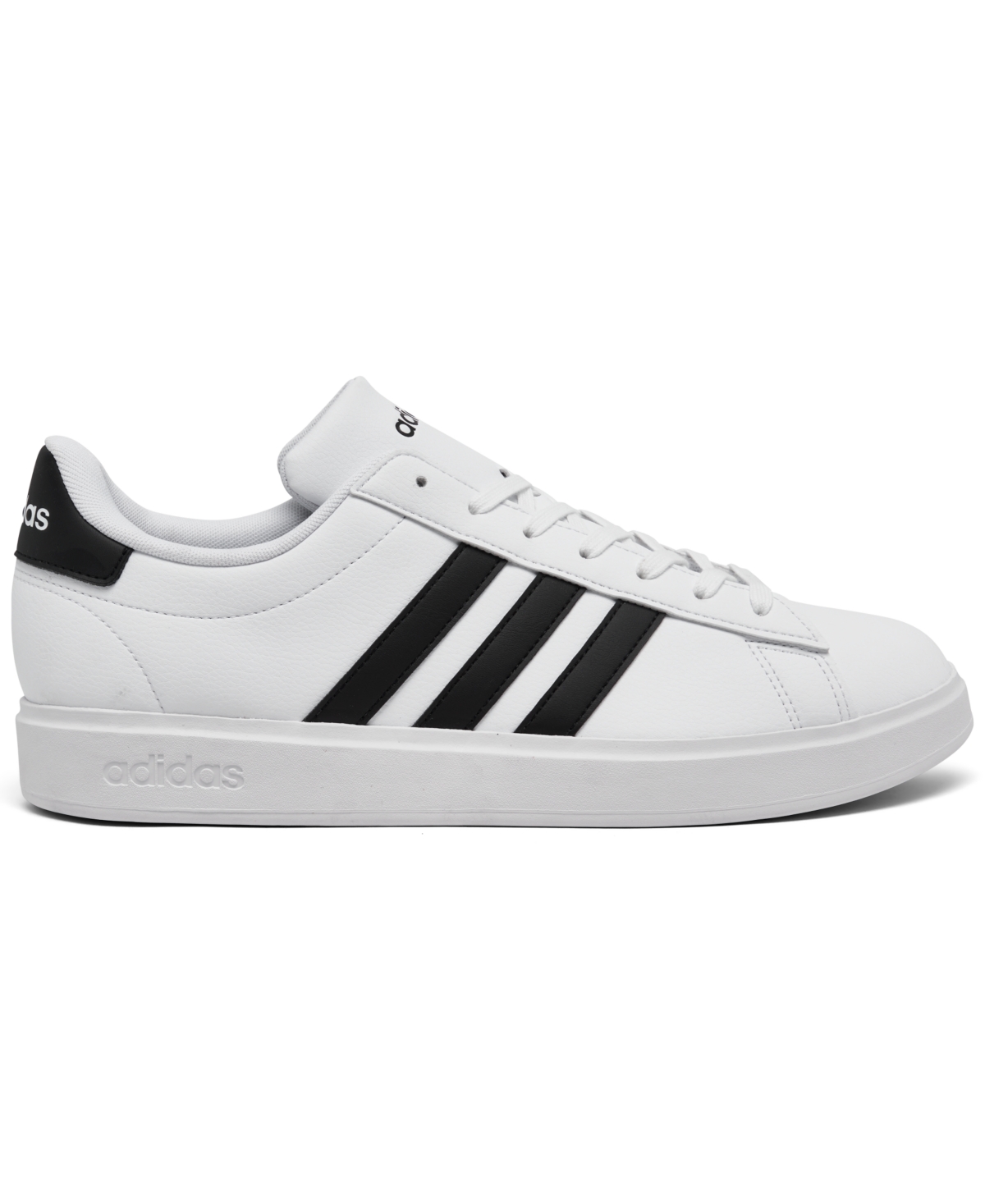 adidas Men's Grand Court 2.0 Casual Sneakers from Finish Line - Black