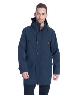 Men's Banks | Hooded Drawstring Raincoat