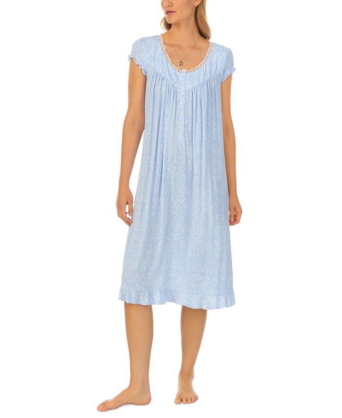 Cap Sleeve Sleepwear Eileen West Women's Short Cap Sleeve