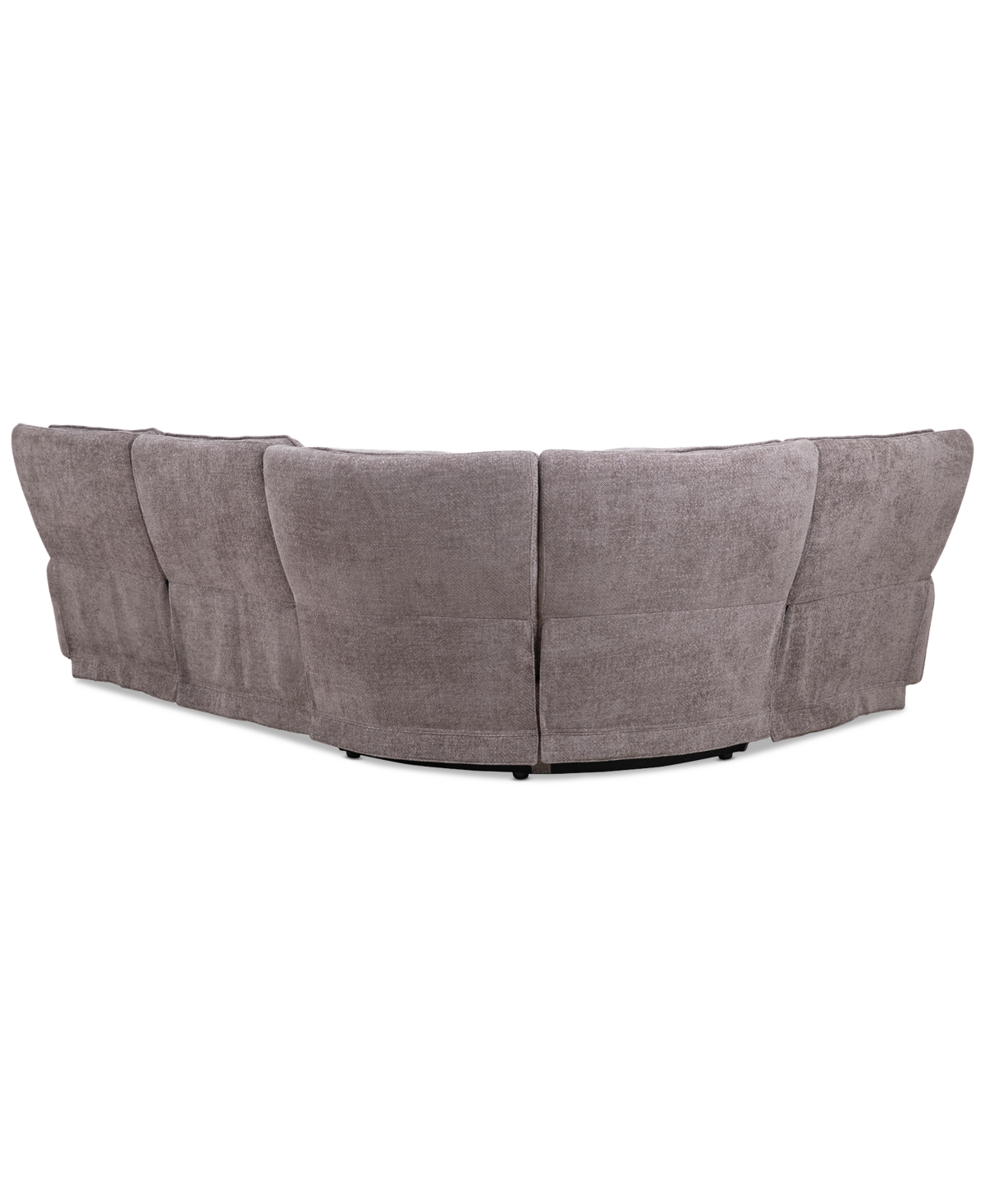Closeout! Deklyn 116" 4-Pc. Zero Gravity Fabric Sectional with 2 Power Recliners, Created for Macy's