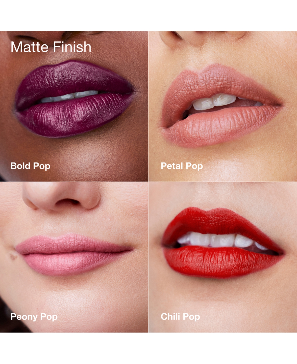 Shop Clinique Pop Longwear Matte Lipstick, 0.14 Oz. In Blushing Pop