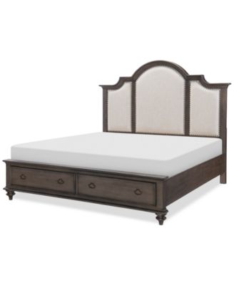 Mandeville Upholstered King Storage Bed