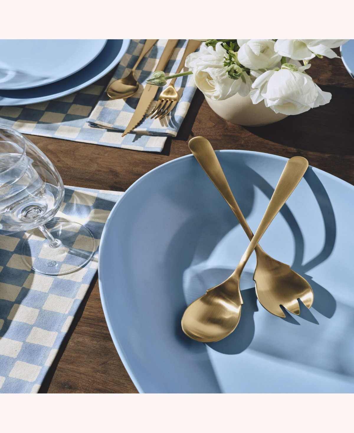 Year & Day 2-Pc Serving Fork and Spoon Set