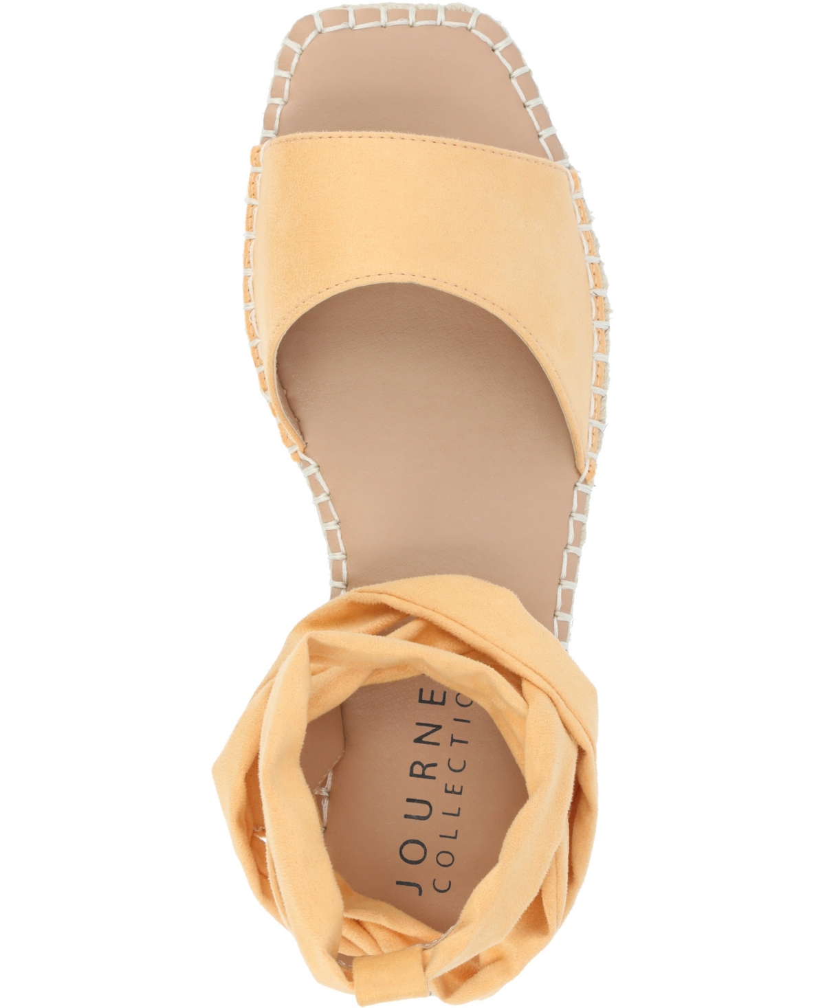 Journee Collection Journee Emelie Ballerina Sandal In Orange
