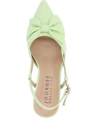 Women's Tailynn Block Heel Slingback Pumps