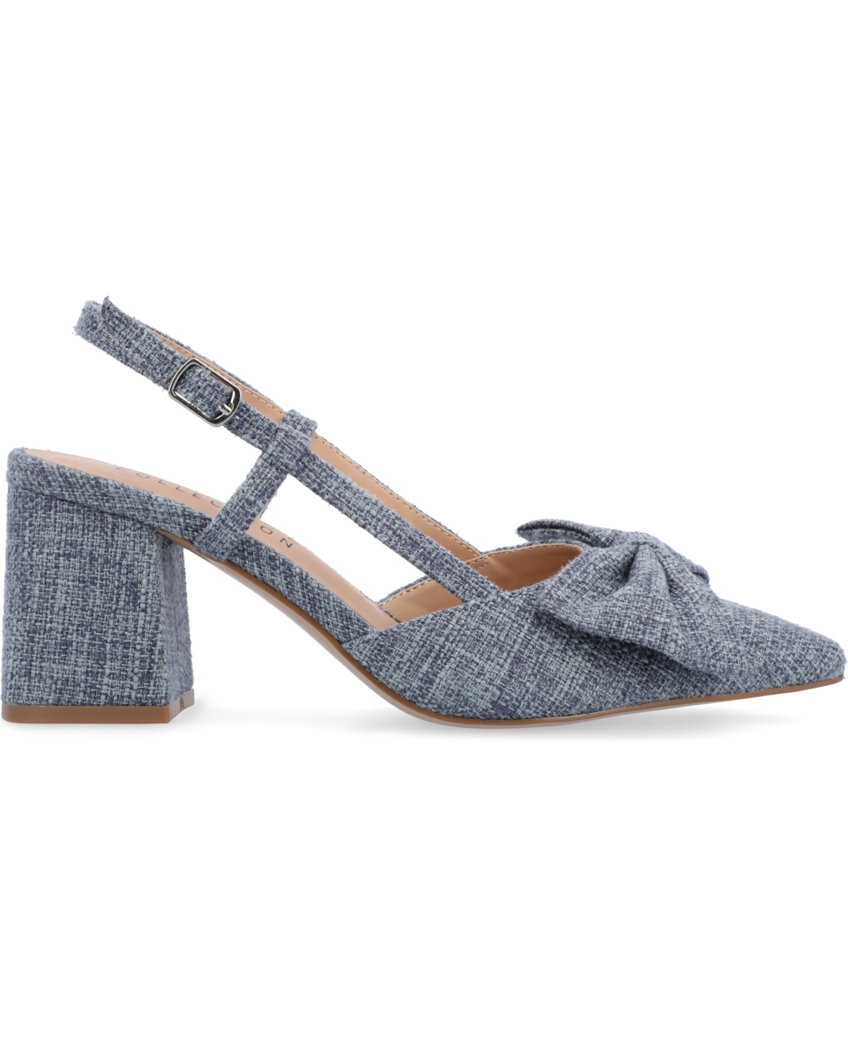 Journee Collection Tailynn Slingback Pump In Blue
