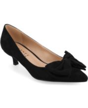 Wide width store kitten heel shoes