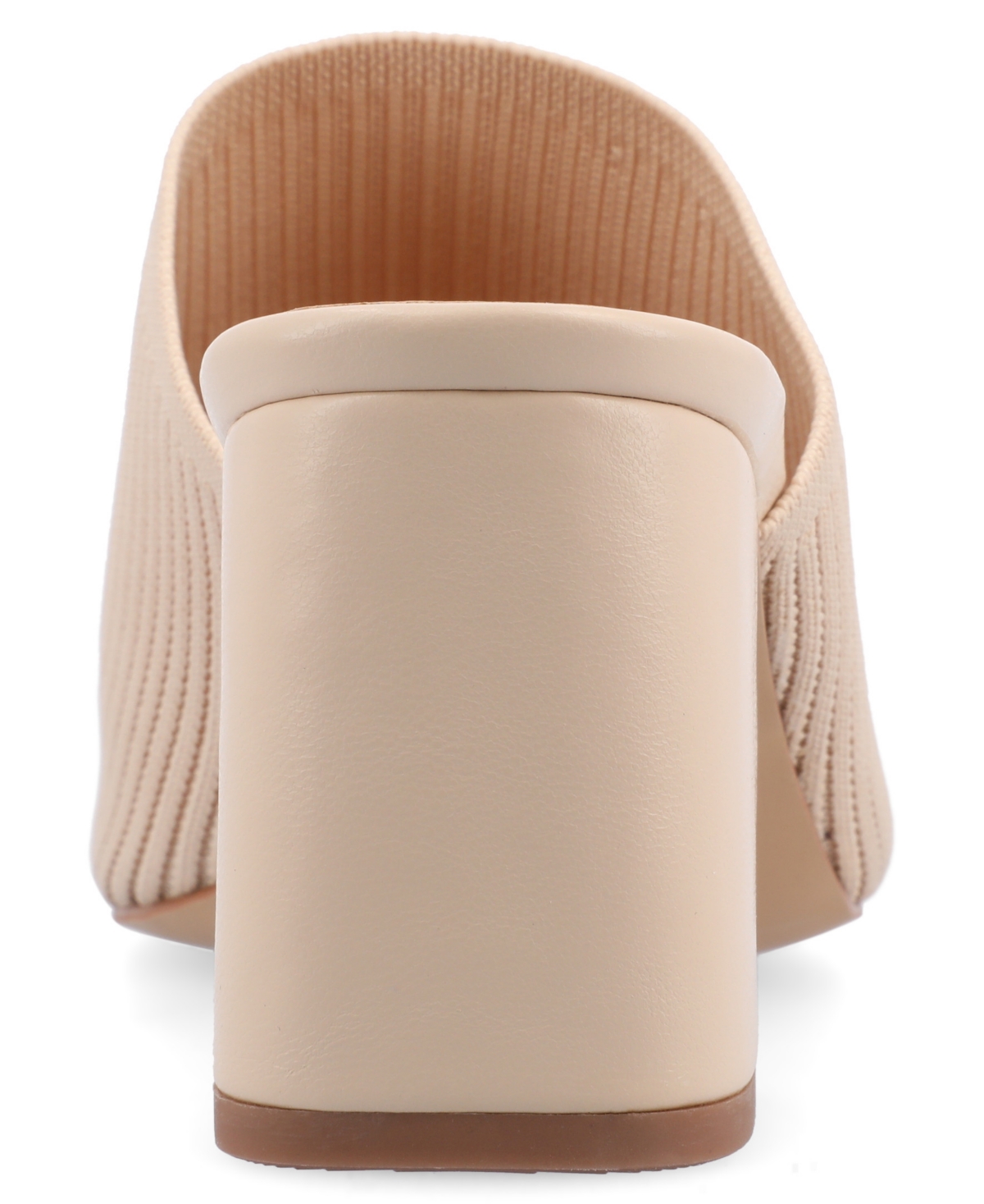 JOURNEE COLLECTION WOMEN'S LORENNA BLOCK HEEL SLIDE SANDALS 
