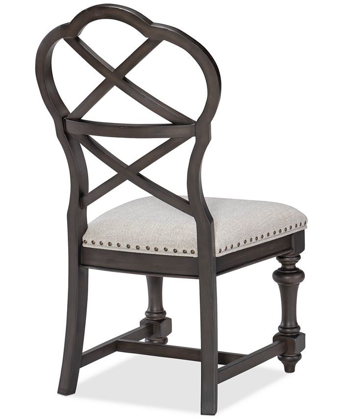 Furniture Mandeville 6pc XBack Chair Set Macy's