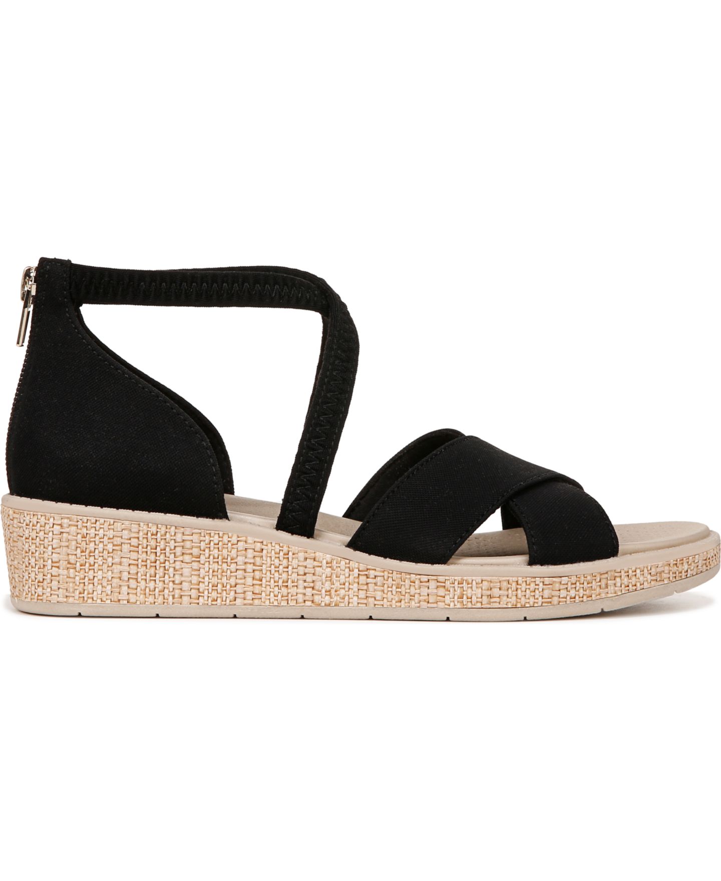 Женские сандалии LifeStride Bali Sand Washable Strappy, цвет: Чёрный — фото 2