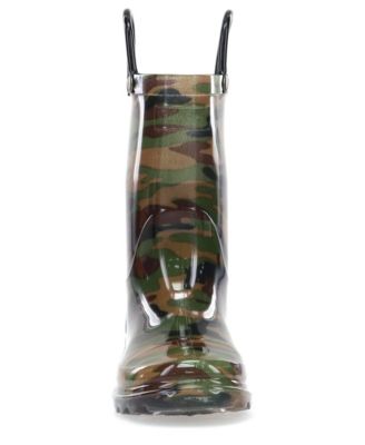 Toddler & Little Boy's Lighted Camo Rain Boot