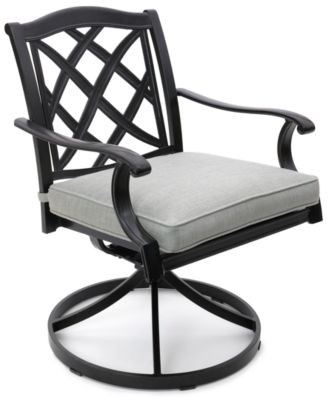 Wythburn Mix and Match Lattice Outdoor Swivel Chair