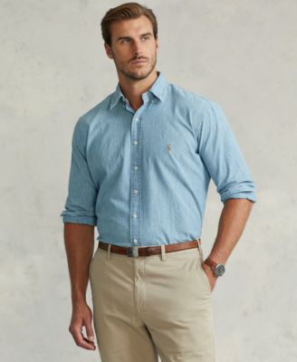 Polo Ralph Lauren - Men's Big & Tall Indigo Chambray Shirt