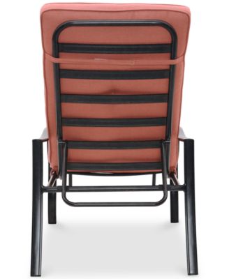 Wythburn Mix and Match Lattice Outdoor Chaise Lounge, Created for Macy's