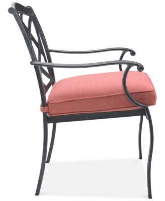 Wythburn Mix and Match Lattice Outdoor Dining Chair, Created for Macy's