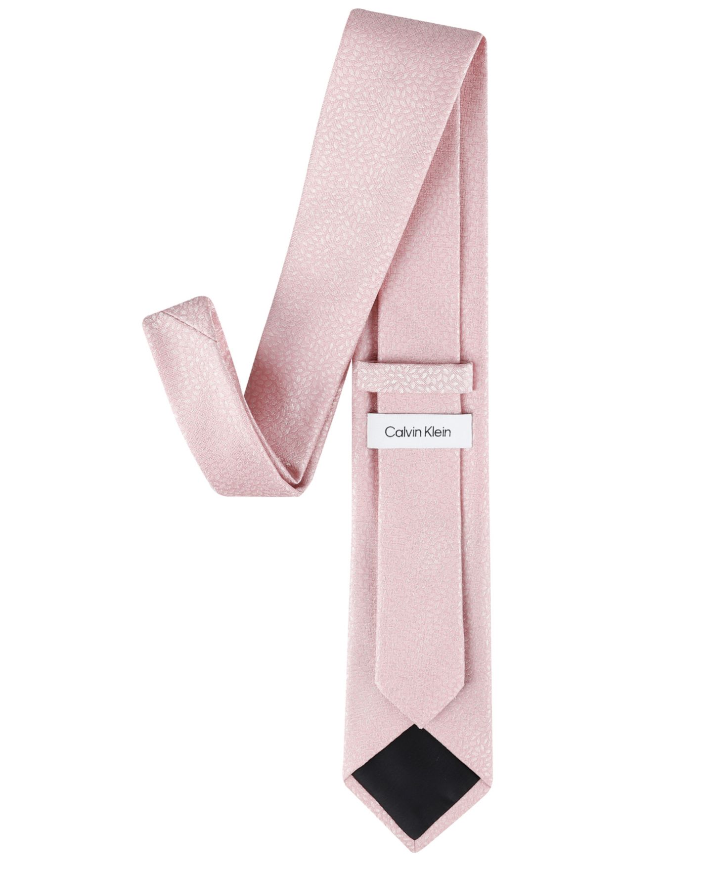 Мужской галстук Calvin Klein Bonnie Floral Tie, цвет: Розовый — фото 3
